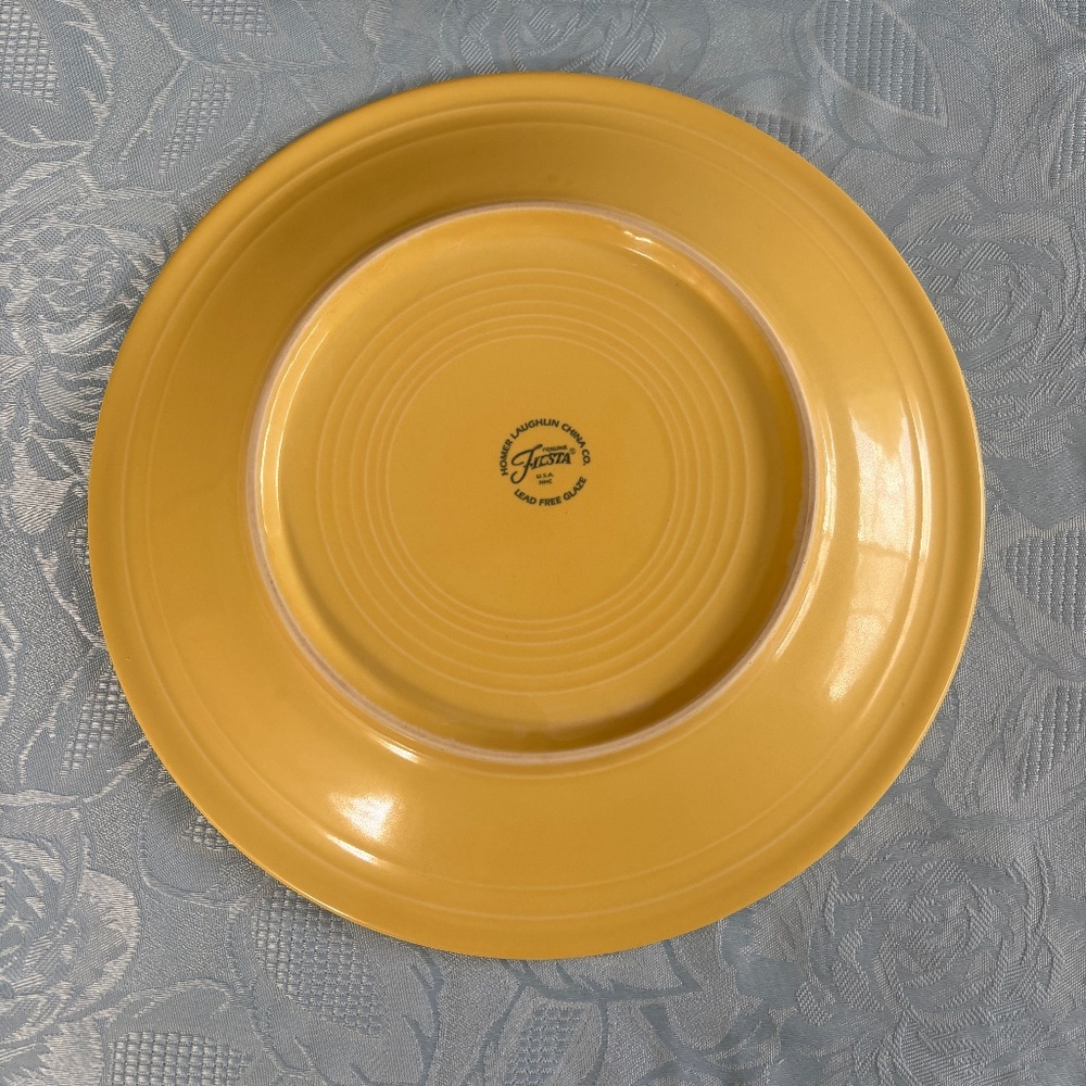 Fiestaware Yellow Dinner Plate - Picture 2 of 2
